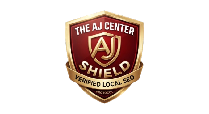 AJ Center Shield Badge